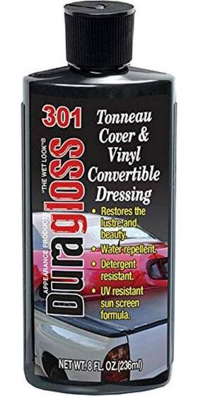 Duragloss 091777003011 301 Automotive Tonneau Cover And Vinyl Convertible Dressing 8 Oz. 1