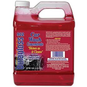 Duragloss 091777009020 902 Car Wash Concentrate 1 Gallon Red Cleaning Solution