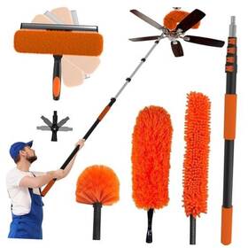 G20m36001or Dynas 26ft Reach Dusting Kit Long Duster With 5-20ft Extension Pole For High