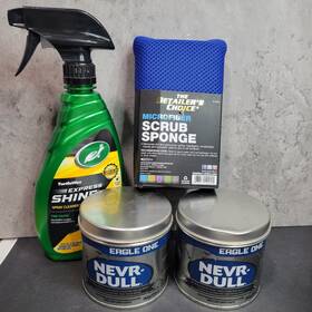 1035605 Eagle One Car Cleaner Lot Wadding Polish Microfiber Sponge Spray Wax