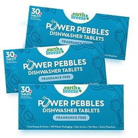 H-01-ff30t-03p Earth Breeze Power Pebbles Dishwasher Tablets Tough On Grease Gentle Dis
