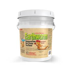 6317547 Earthworm Commercial Drain Line And Grease Trap Cleaner - Clog Remover Drai