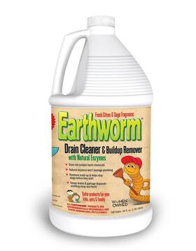 Fba-adrc-101-64fl-1 Earthworm Drain Cleaner - Deodorizer Natural And Family-safe 64 Fl Oz