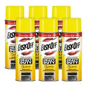 Easy Off 062338879802 Easy-off Heavy Duty Oven Cleaner Regular Scent 87 Oz 6 Cans X 14.5