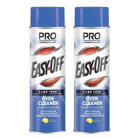 10062338031535 Easy Off Free Oven Cleaner Destroys Tough Burnt On Food And Grease Lemon Scent 24oz 2 Co