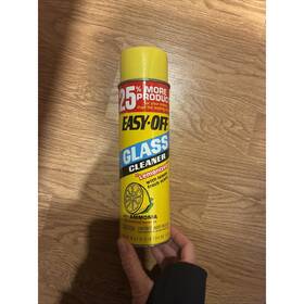 591-010 Easy-off Vintage Glass Cleaner Demonized With Ammonia 70% Full