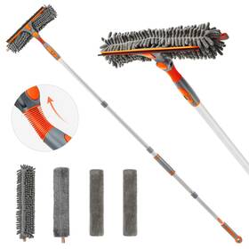 Eazer 784633633735 Squeegee Window Cleaner Tool 2 In 1 Rotatable Cleaning Kit Wi