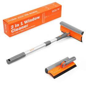 Ea1616-h2p Eazer Professional Window Squeegee 2-in-1 Rotatable For Cleaning K