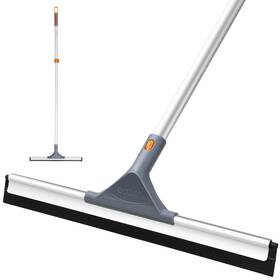 Eaf02 Eazer Floor Squeegee Broom Heavy Duty Scrubber With Extendable 50.3ftft Aluminum Pol