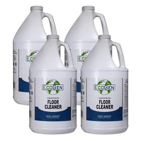 Ecogen Cleaners 852079008384 Ecoflr-gcs Commercial Floor Cleaner Concentrate Unscented Gal Case