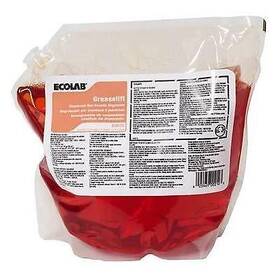 6100155 Ecolab 025469002143 Greaselift Dispensed Non-caustic Degreaser 2 Liter Bladder/bag - 1