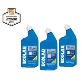 Ecolab 025469091789 32 Oz. Acidic Toilet Bowl Cleaner And Limescale Remover For Bathroom 3-pack