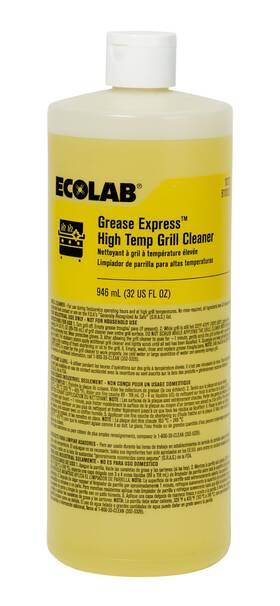 10127 Ecolab Grease Express Hightemp Grill Cleaner 32oz