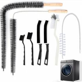 Ecolimpia 739768318965 8 Pack Washing Machine Cleaner Brush Dryer Cleaning Crevice