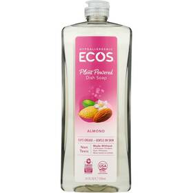 50531 Ecos Dishmate Dish Liquid Almond 25 Oz