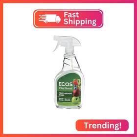 53400 Ecos Earth Friendly Products Fruit And Veggie Wash 1 Count