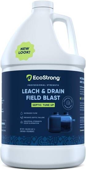 Ldf-128 Ecostrong Septic Drain And Leach Field Treatment Bio-enzyme Cleaner Breaks Down Dige