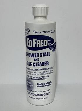 Edfred 074257638170 1 Edfredshower Stall And Tile Cleaner 16 Oz Bottle Removes Corrosion Rust