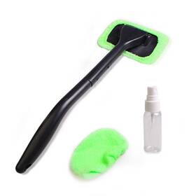 Edge Collections 749569258186 New Microfiber Windshield Cleaner - Auto Wiper Glass Window Cleaning Brush Kit