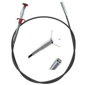 Zqq-2511-03 Ehigta 76 Inch Drain Snake Clog Remover - Gutter Cleaning Tools Cleaner In