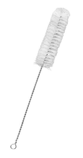 Ch0220e Eisco Nylon Cleaning Brush With Fan-shaped End 15 Inch - Twisted Stainless Steel Wire
