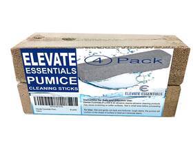 Elevate Essentials 605930577525 Pumice Stone Scouring Stick 4 Pack