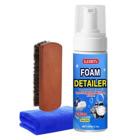 Pmqx001 Elexbetu Powerful Car Interior Foam Cleaner Stain Remover For Upholstery And Carpets