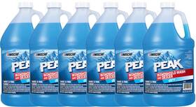 Pwn0g3 Elite Tool Center 850048399051 6 Pack Peak Windshield Washer Fluid With De-icer Effective To -20 Degr