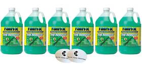 113605 Elite Tool Center 850048399174 6 Pack Rain X Green Windshield Washer Fluid With Repellant And Bug Remover 32 F