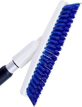 Elitra Home 632726074784 Grout Brush Scrubber Head V-shaped Twist-on Attachment Tough Bristles For Nar