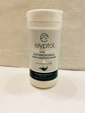 B205 Elyptol 6 Natural Cleaning Wipes With Eucalyptus Scent No Exp