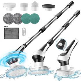 Esb-202 Emete Electric Spin Scrubber Cordless Shower With Power Display Screen Ip6