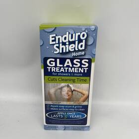 Enduro Shield 336378000382 Brand New Home Glass Treatment For Showers And More 3 Years