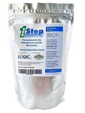 Enobrew 852040008238 One Step No Rinse Cleanser 1 Lb Homebrew Cleaner