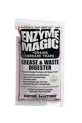 3000320 Enzyme Magic Grease And Waste Digester Cleans Slow/clogged Drains Urinals Com