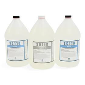 Sc110 Epoxy King 197644382033 Uv Resistant Marine Grade Resin Clear Non-toxic Boat Bar Top