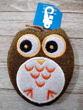 Essential Home 825540060280 Owl Scrubber Sponge