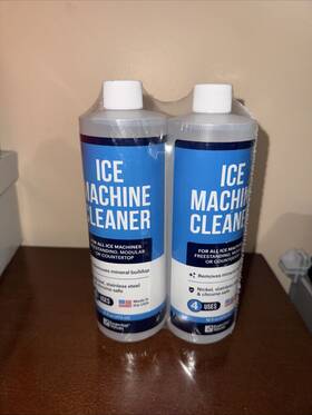 Essential Values 731628470363 Ice Machine Cleaner 16 Fl Oz Nickel Safe Descaler - 2 Pack