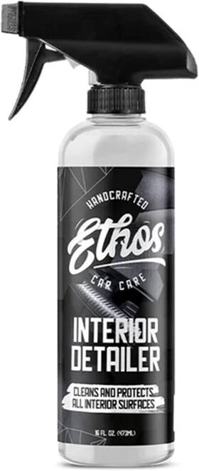 Ethos Handcrafted Car Care 445010373370 Interior Detailer Spray - Cleaner Easily Cleans And Protects Al