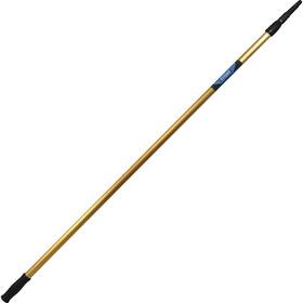 Ettore 032611421080 42108 2 Section Extension Pole 8-feet Gold Black