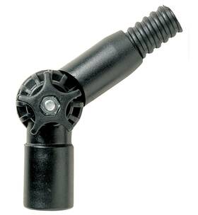 48520 Ettore Angle Adaptor For Extension Pole Black