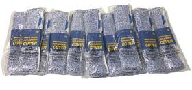 52010 Ettore 11 Mighty Window Washer Replacement Cover 10 Inch Blue White Lot
