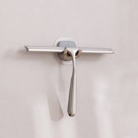 Ettori 768563777028 Shower Squeegee For Doors 10 Inch Bathroom Windows Kitche