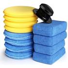 Etusc80239 Electop Pcs Car Wax Applicator Pad Kit Microfiber Sponge Soft