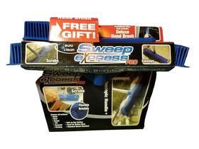 Sweep-xpress-pr0 Euro Clean Sweep Express Pro Squeegee Brush Scrub All In One Cleaning System