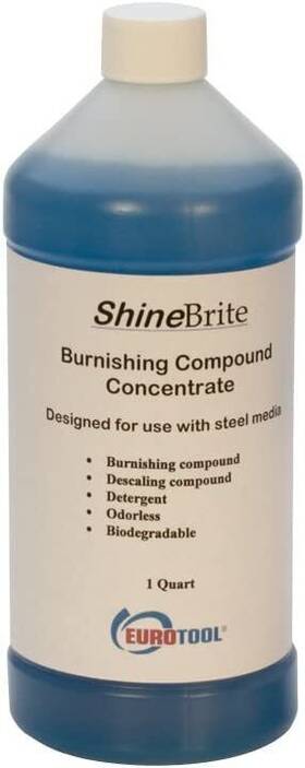 Eurotool 654207213581 Shinebrite Burnishing Compound Quart