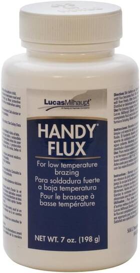 Sol-950.01 Eurotool Handy Flux 7 Ounce Jar With Brush