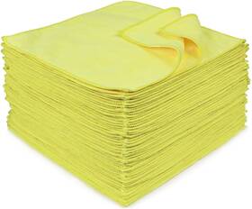 Eurow 096481927035 300 Gsm Microfiber Cleaning Towels Reusable Lint-free Streak-free U