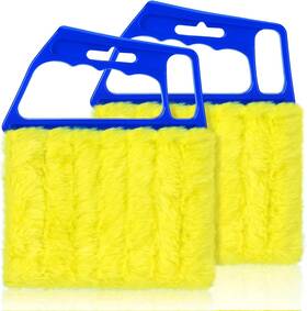 Eveprus 784300094104 2025 Upgrade 2pcs Blind Cleaner Duster Tool Window Blinds Microfiber Was