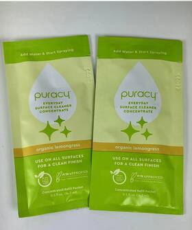 65654 Everyday Puracy Plant Based Surface Cleaner Concentrated 2 Refill Packets.new